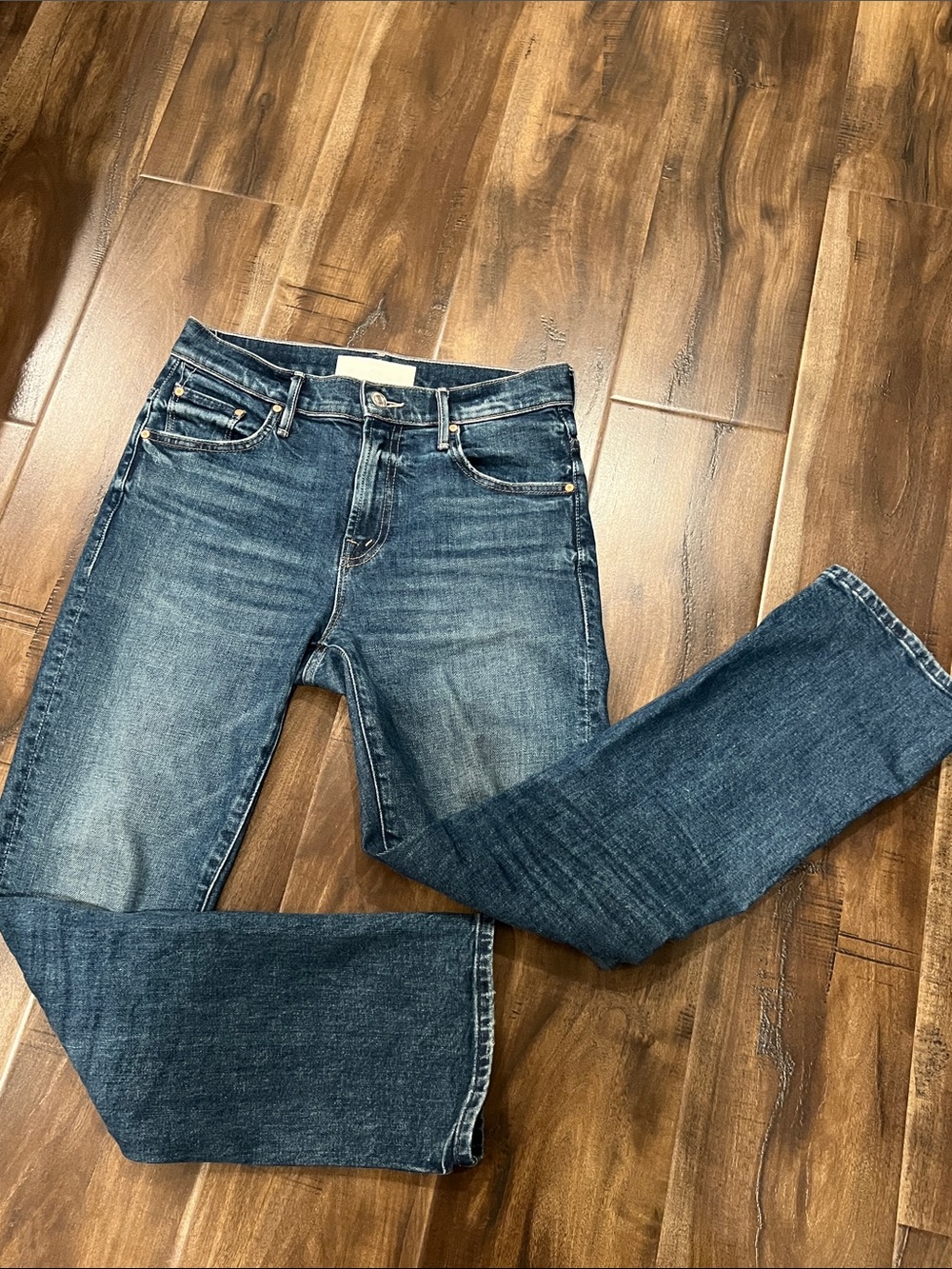 MOTHER The Insider Ankle Bootcut Jeans size 25